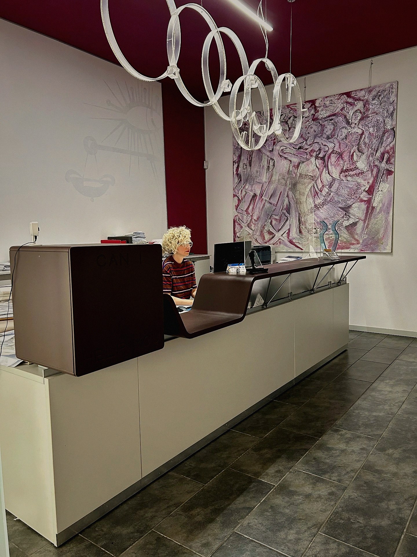 Reception dello Studio Legale Bicelli